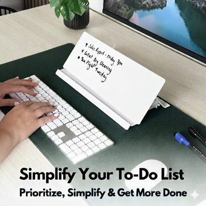 NeatGlass – The Modern Glass Desk Board