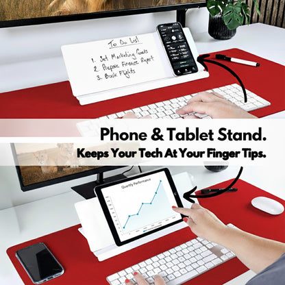NeatGlass – The Modern Glass Desk Board